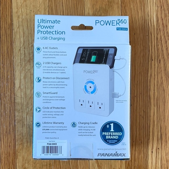 Panamax Power 360 Surge Protector - Picture 2 of 5